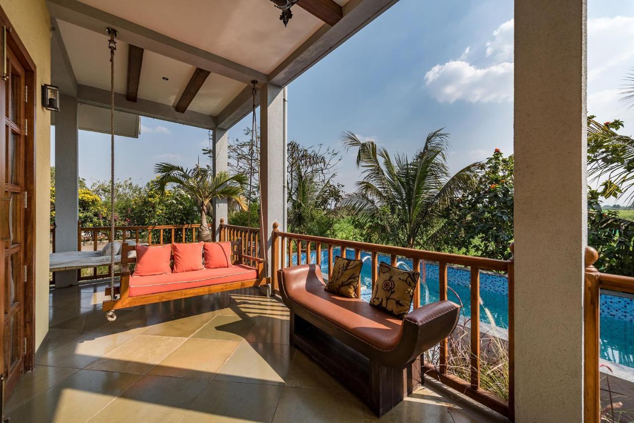 Saffronstays Happy Fields, Pune - Luxury Farmstay With Farm To Table Food Ngoại thất bức ảnh