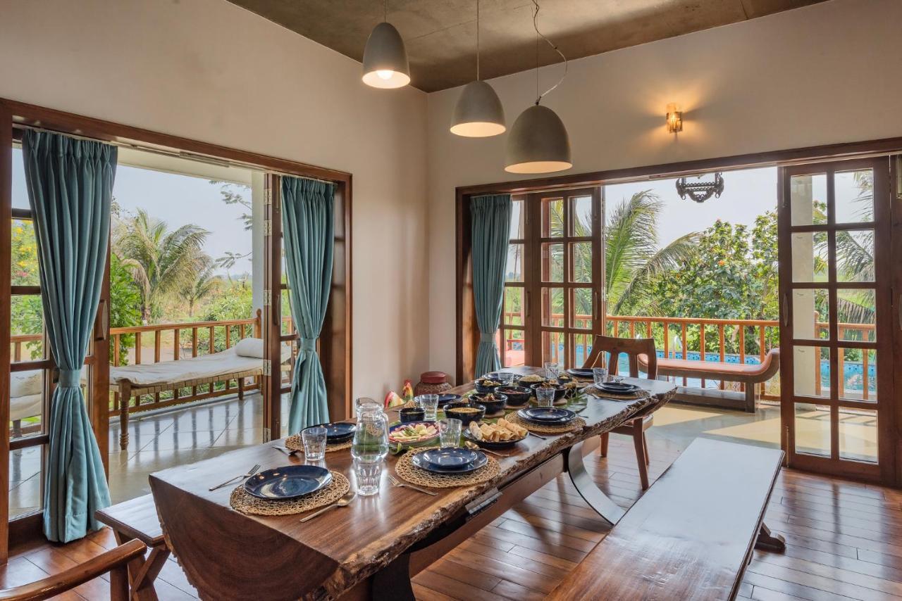 Saffronstays Happy Fields, Pune - Luxury Farmstay With Farm To Table Food Ngoại thất bức ảnh
